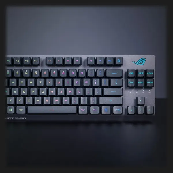 Клавіатура ігрова ASUS ROG Strix Scope RX Red TKL Wireless Deluxe EN PBT (UA)