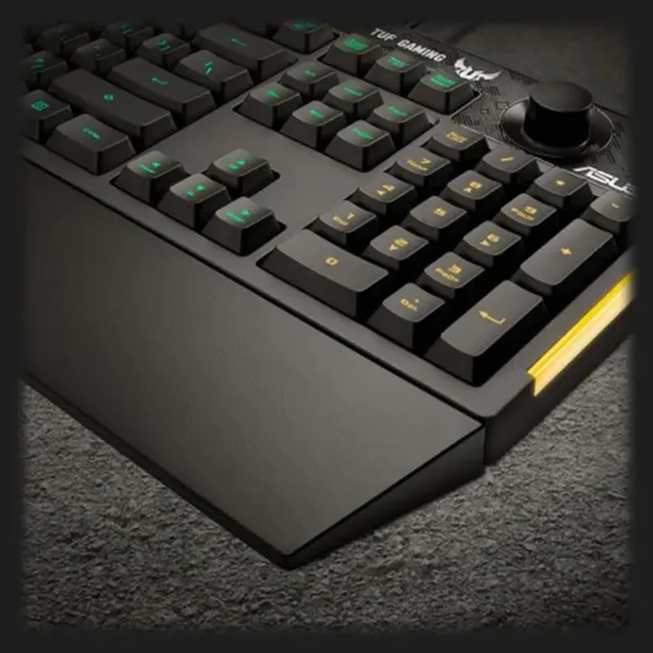 Клавіатура ігрова ASUS TUF Gaming K1 UKR (UA)