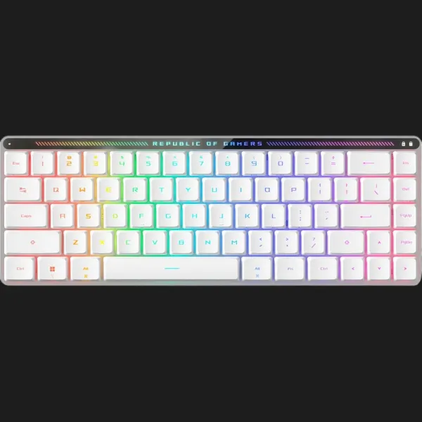 Клавіатура ігрова ASUS ROG Falchion RX Low Profile Red EN (White) (UA)