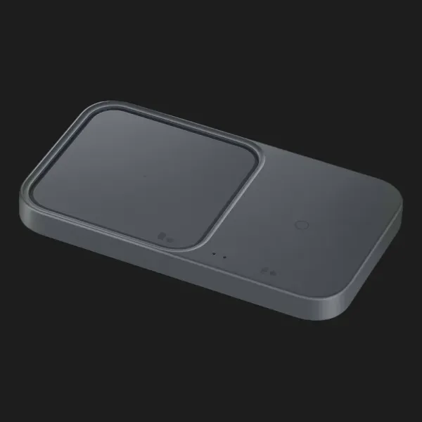 Безпровідна зарядка Samsung 15W Wireless Charger Duo (Dark Gray)