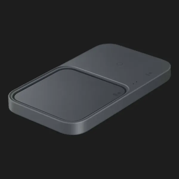 Безпровідна зарядка Samsung 15W Wireless Charger Duo (Dark Gray)