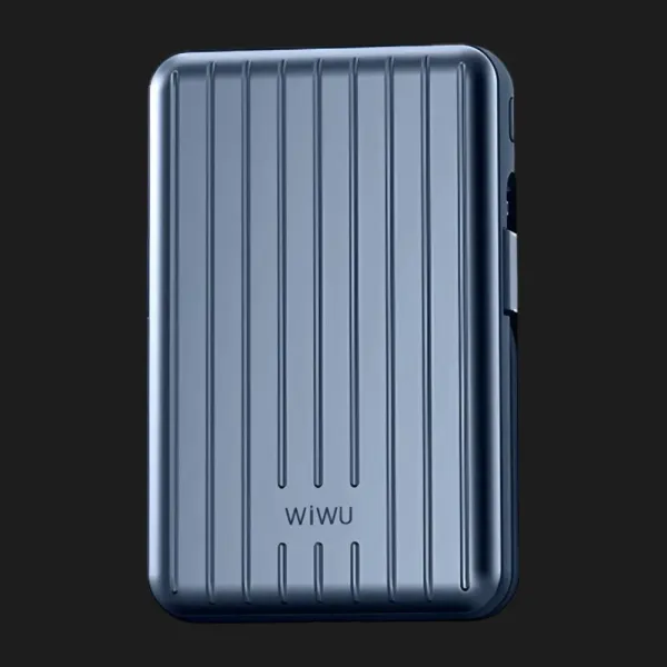 Power Bank WiWU Trunk Series Magnetic Wireless charging 20000mAh, 22,5w (PP04) (Blue)