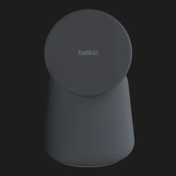 Безпровідна зарядка Belkin 2 in 1 MagSafe (Charcoal Mass)