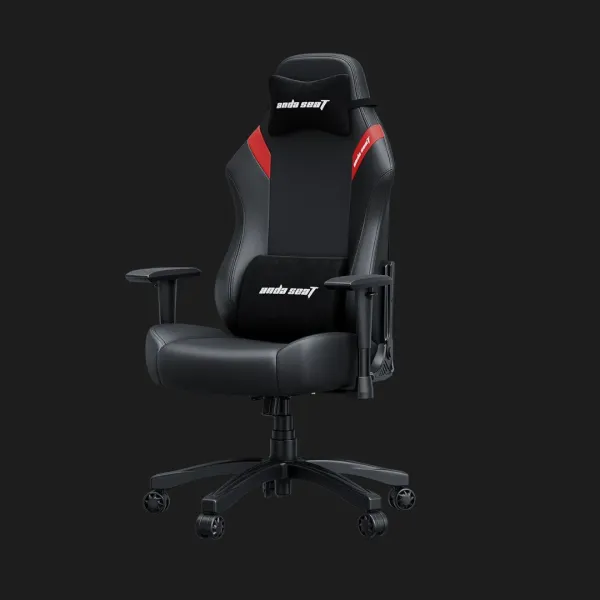 Крісло ігрове Anda Seat Luna Size L (Black/Red) (UA)