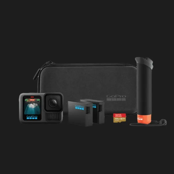 Екшн-камера GoPro Hero 13 Black + Enduro + SD Card + Handler Floating (CHDRB-131-RW) (Standard)