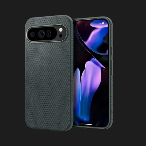 Чохол Spigen Liquid Air для Google Pixel 9 Pro XL (Abyss Green)