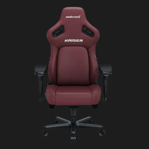 Крісло ігрове Anda Seat Kaiser 4 Size XL Premium PVC (Maroon) (UA)