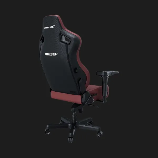 Крісло ігрове Anda Seat Kaiser 4 Size XL Premium PVC (Maroon) (UA)