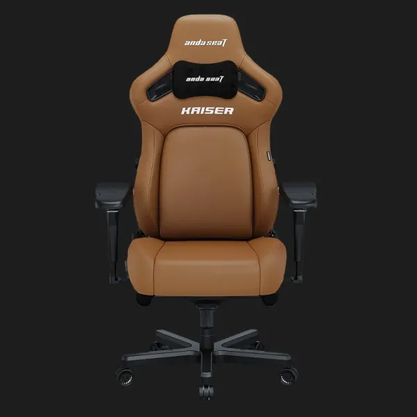 Крісло ігрове Anda Seat Kaiser 4 Size XL Premium PVC (Brown) (UA)