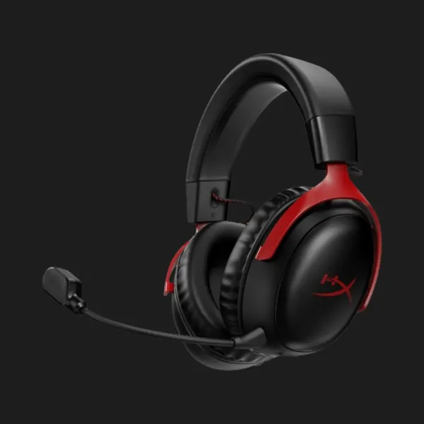 Ігрова гарнітура HyperX Cloud III WL (Black/Red) (UA)