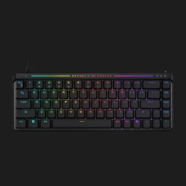 Клавіатура ігрова ASUS ROG Falchion Ace HFX (Black) (UA)