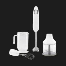 Блендер занурювальний SMEG з аксесуарами (HBF03WHEU) (White)
