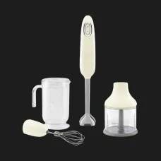 Блендер занурювальний SMEG з аксесуарами (HBF03CREU) (Cream)