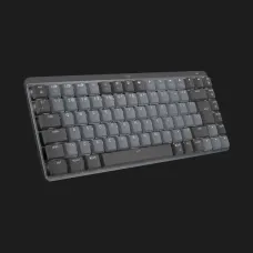 Клавіатура бездротова Logitech MX Mechanical Mini Minimalist (Graphite) (UA)