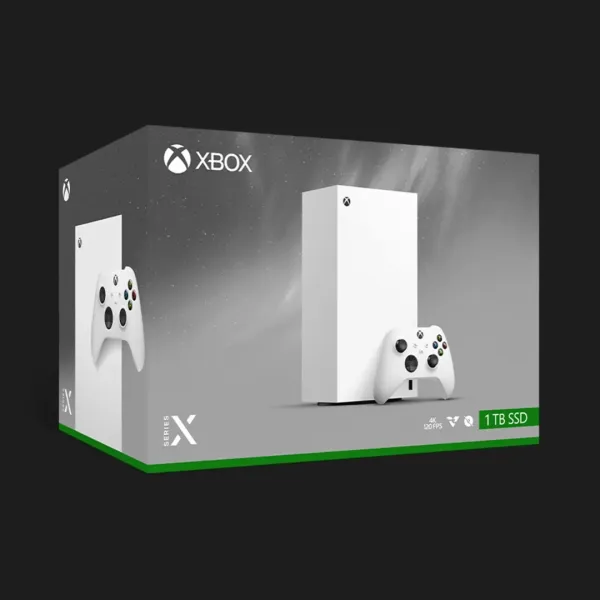 Ігрова приставка Microsoft Xbox Series X Digital Edition (Robot White) (1TB)