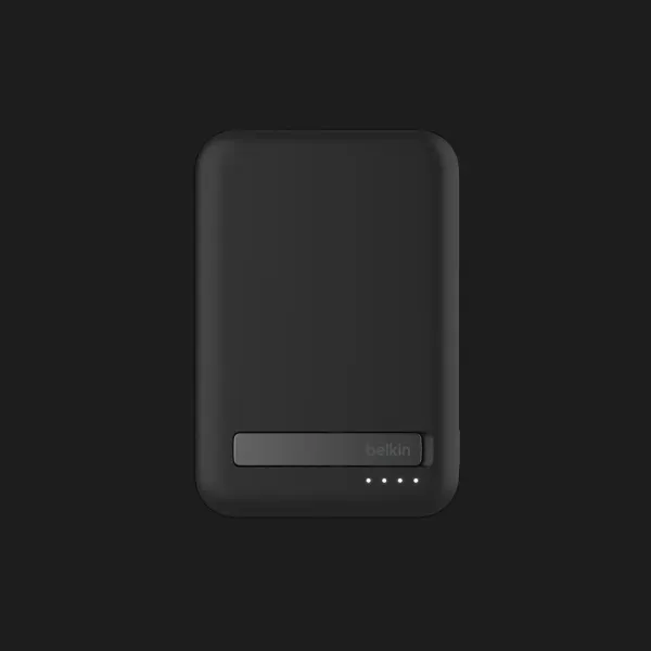 Зарядний пристрій Power Bank Belkin 8000mAh 15W, MagSafe Qi2 (Black)