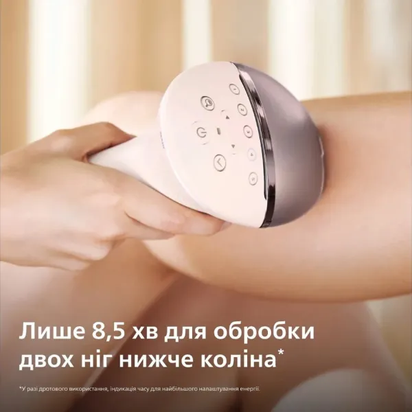 Фотоепілятор Philips Lumea Series 9900 (White/Gold)