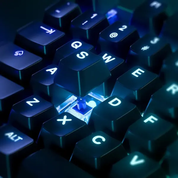 Ігрова клавіатура SteelSeries Apex 7 Blue Switch (Black) (UA)