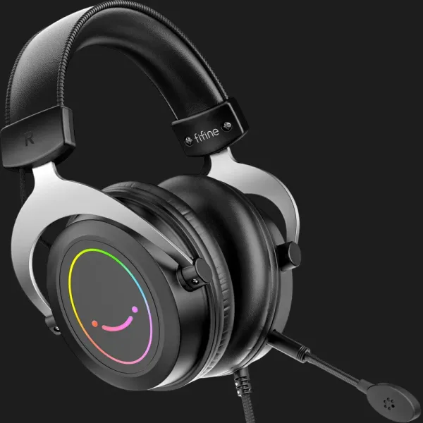 Ігрова гарнітура Fifine RGB H3 (Black) (UA)