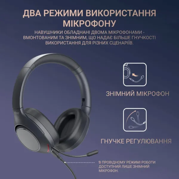 Ігрова гарнітура Fifine X3 (Black)