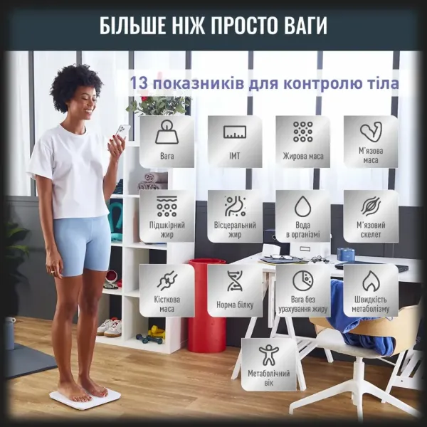 Ваги Tefal Goodvibes Sport (BM9640S1)