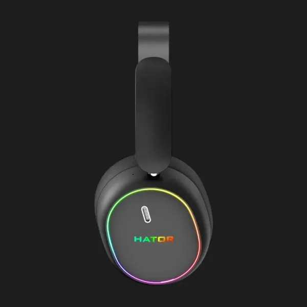 Ігрова гарнітура Hator Phoenix 2 Hi-Res wireless (Black) (ESH40)