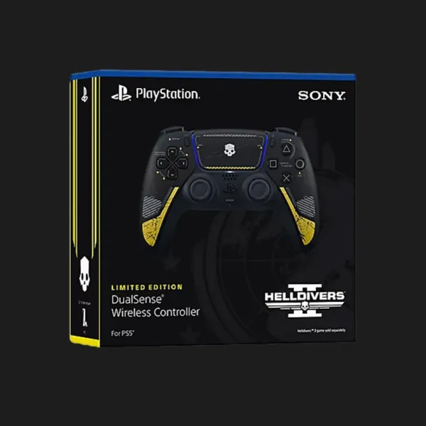 Бездротовий геймпад Sony PlayStation 5 DualSense (Helldrivers 2 Limited Edition)