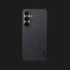 Чохол Pitaka Ultra-Slim Case для Samsung S25 (Black/Gray Twill)