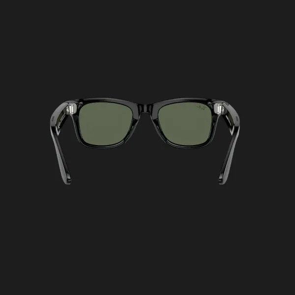 Смарт-окуляри Ray-Ban Meta Wayfarer Shiny Black/Green (RW4006 601/71 50-22) (M)