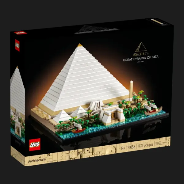 Конструктор LEGO Architecture Піраміда Хеопса (21058)