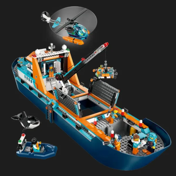 Конструктор LEGO City Арктичний дослідницький корабель (60368)