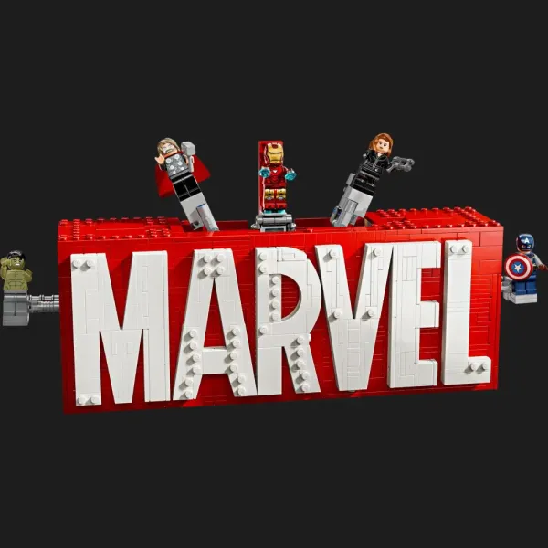 Конструктор LEGO Super Heroes Логотип і мініфігурки MARVEL (76313)