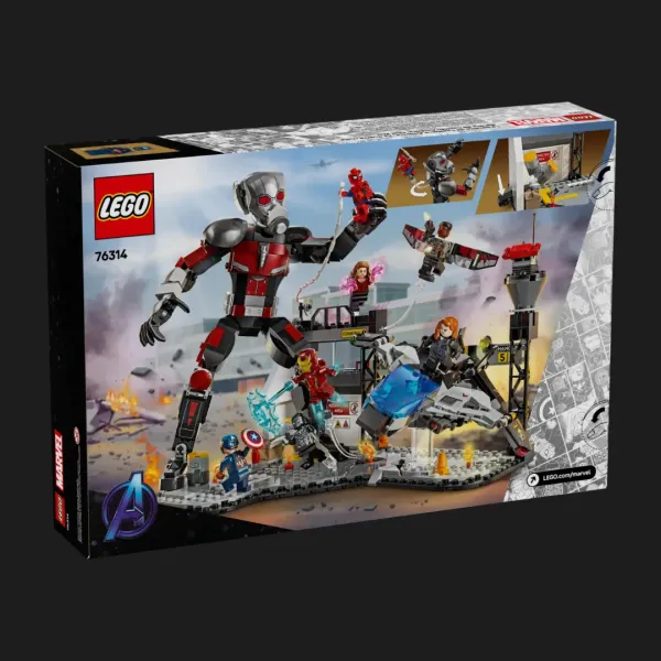 Конструктор LEGO Super Heroes Перший месник: Протистояння Пригодницька битва (76314)