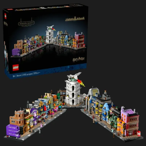 Конструктор LEGO Harry Potter Алея Діаґон. Чаклунські крамниці (76444)