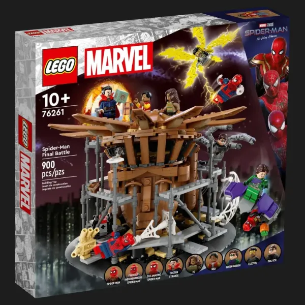 Конструктор LEGO Marvel Вирішальний бій Людини-Павука (76261)