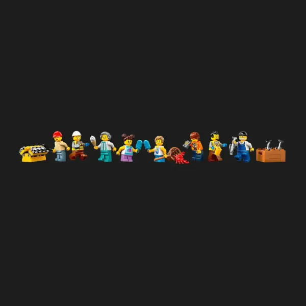 Конструктор LEGO City Морська гавань із вантажним судном (60422)