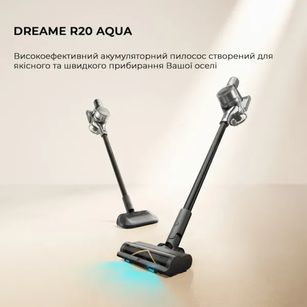 Акумуляторний пилосос Dreame R20 Aqua (VTV21A)