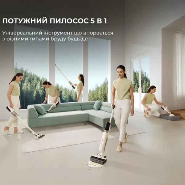 Акумуляторний пилосос Dreame Mova K30 Mix (HMV24A)
