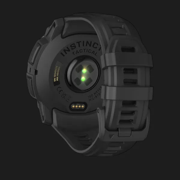Garmin Instinct 3 50mm Solar Tactical Edition Black with Black Band