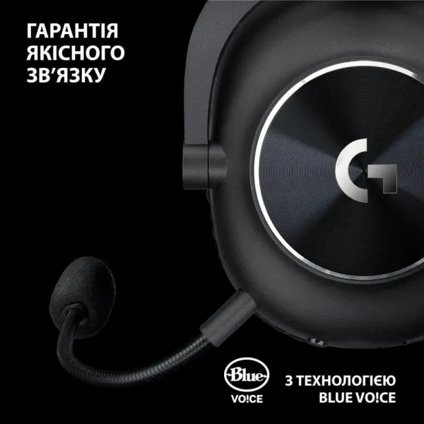 Ігрові навушники Logitech G Pro X2 Wireless LightSpeed (Black) (EU)