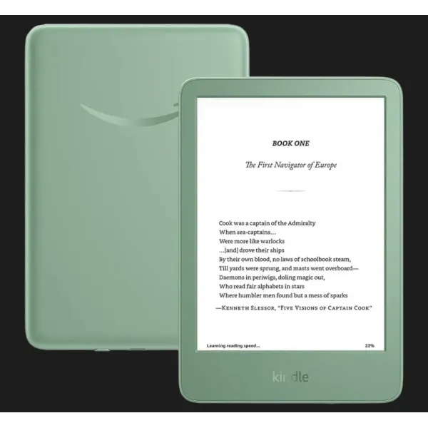 Електронна книга Amazon Kindle 11th Gen (2024) (Matcha) (Standard)