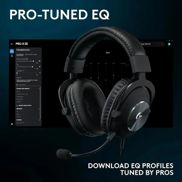 Ігрові навушники Logitech G PRO X SE (Black) (EU)