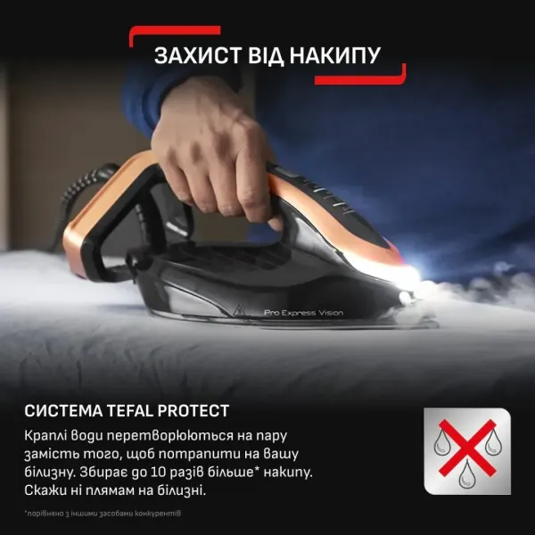 Парогенератор Tefal Pro Express Vision (GV9823E1) (Black/Gold)