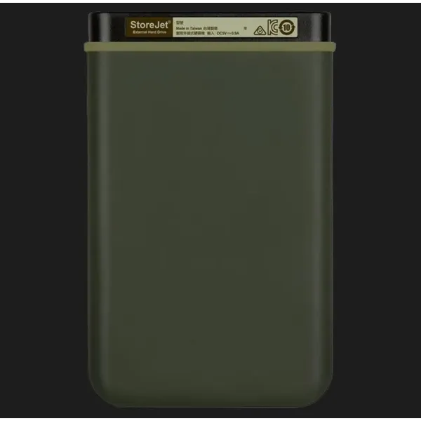 Портативний жорсткий диск Transcend 1TB USB 3.1 StoreJet 25M3 (Military Green)
