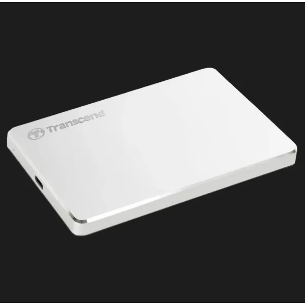 Портативний жорсткий диск Transcend 2TB USB 3.1 Type-C StoreJet 25C3S (Silver)