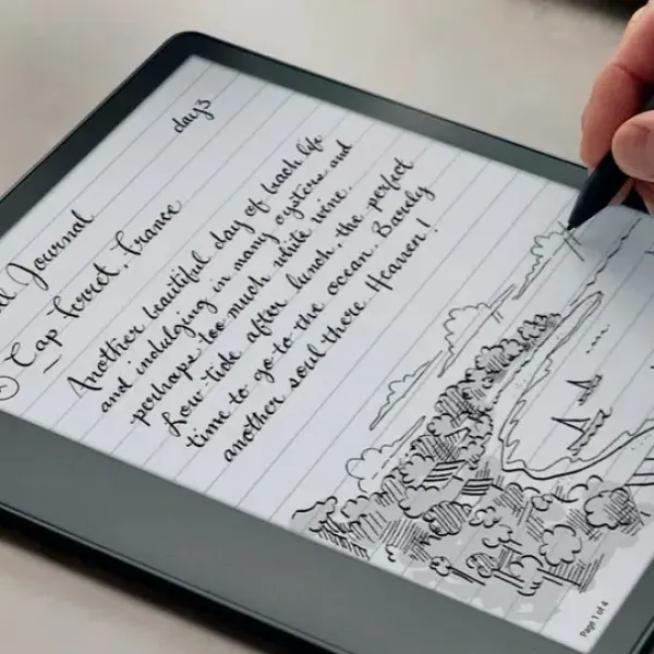 Електронна книга з підсвічуванням Amazon Kindle Scribe 32GB Premium Pen (Black) (Standard)