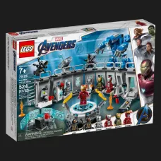 Конструктор LEGO Marvel Зал з костюмами Залізної Людини (76125)
