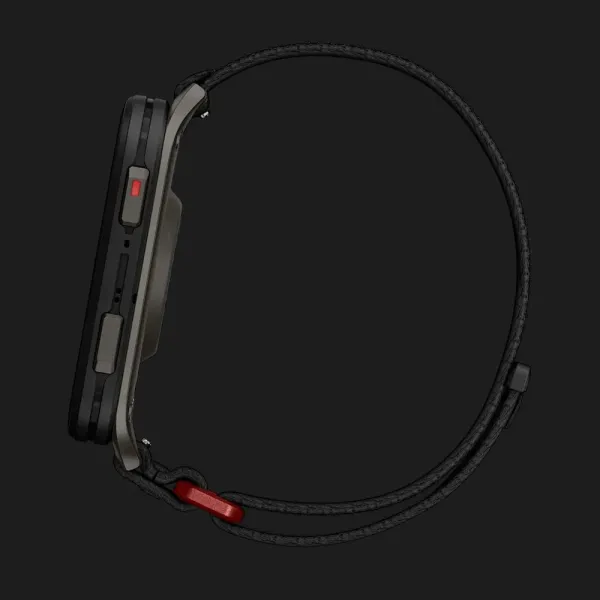 Garmin Venu X1 Black with Slate Titanium Caseback and Black ComfortFit Nylon Band (010-02980-00/02)