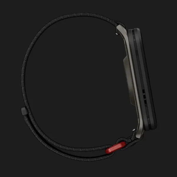 Garmin Venu X1 Black with Slate Titanium Caseback and Black ComfortFit Nylon Band (010-02980-00/02)