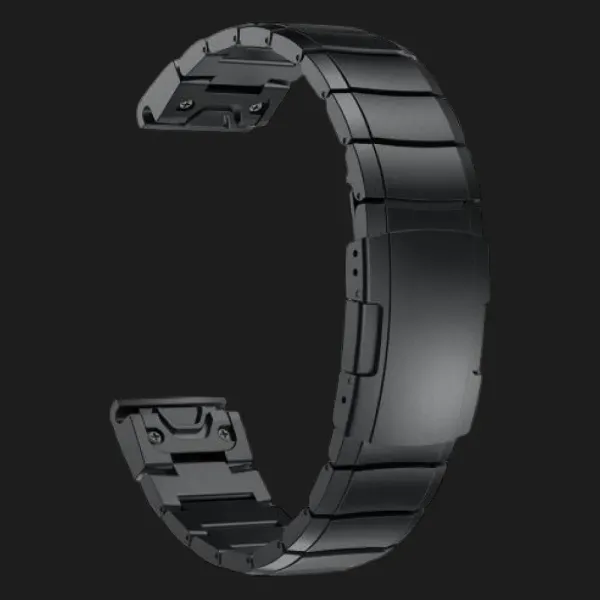 Ремінець Metal Strap для Garmin 22 mm (Black)